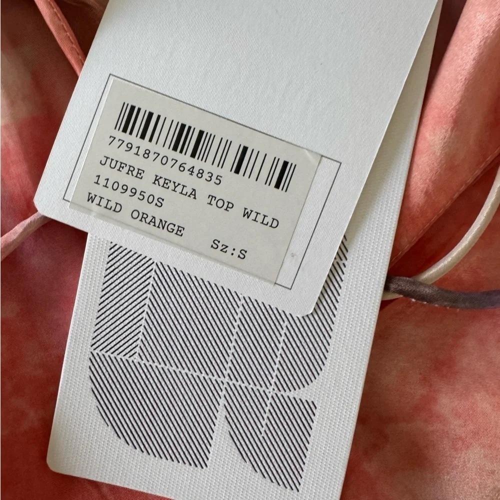 Maria Cher Jufre Keyla Top Wild Rose S NWT - Picture 8 of 9